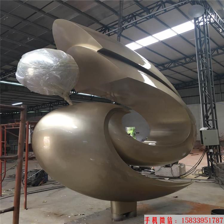 不锈钢翱翔雕塑,金属雕塑5